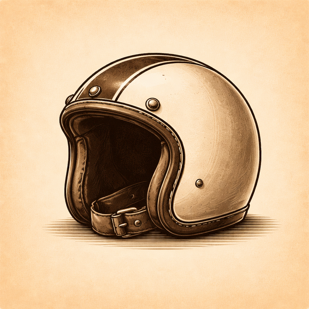 Cascos Vintage y Custom