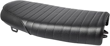 Asiento Individual Moto Bobber Negro | Solo Seat Vintage Custom