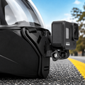 Soporte de Barbilla para Casco Moto Compatible GoPro Hero DJI Insta360 SJCAM