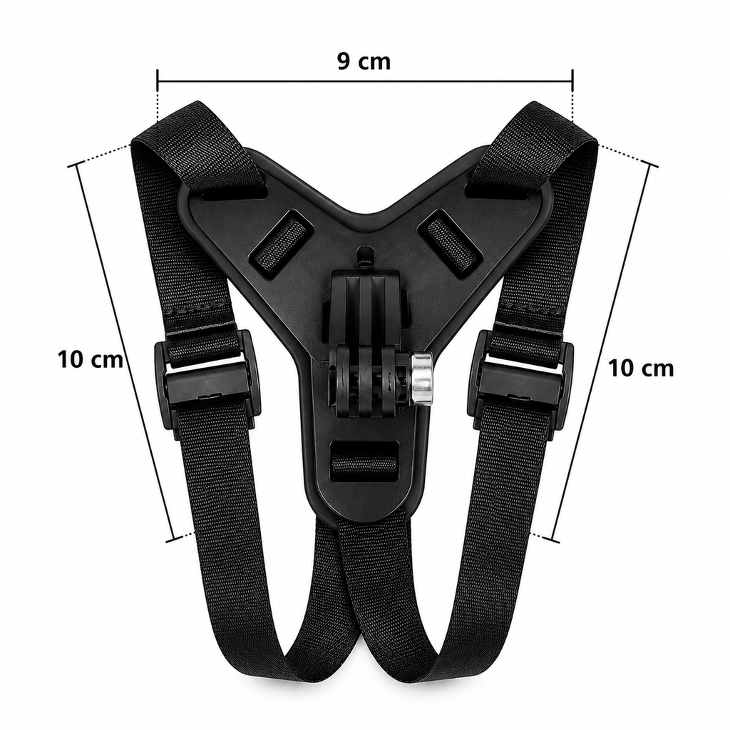 Soporte de Barbilla para Casco Moto Compatible GoPro Hero DJI Insta360 SJCAM