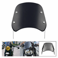Parabrisas Moto Universal Negro Custom – Café Racer, Bobber y Scrambler