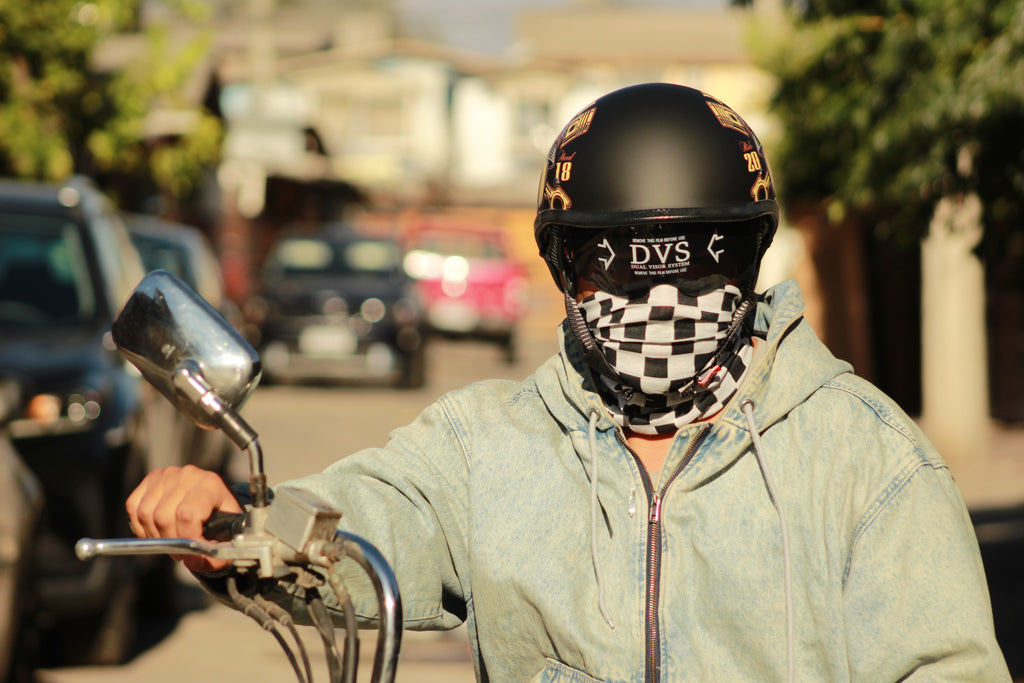 Casco Moto Tipo Jockey Bulldog Custom Retro – Estilo Bobber Minimalista