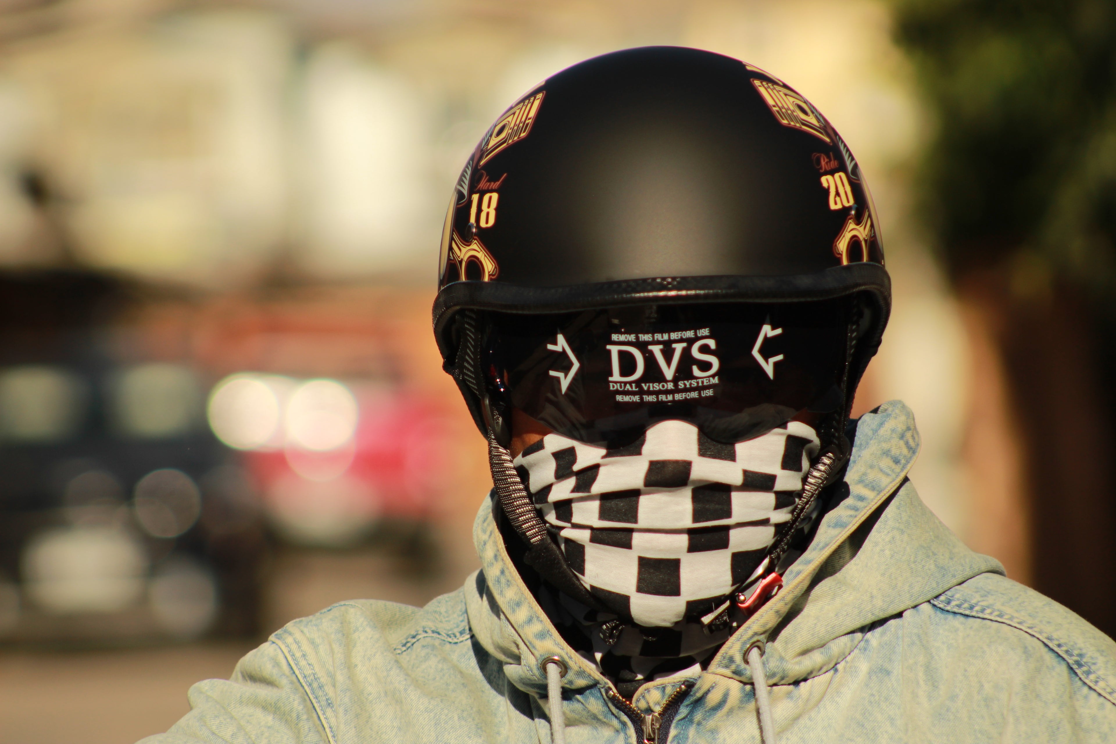 Casco Moto Tipo Jockey Bulldog Custom Retro – Estilo Bobber Minimalista