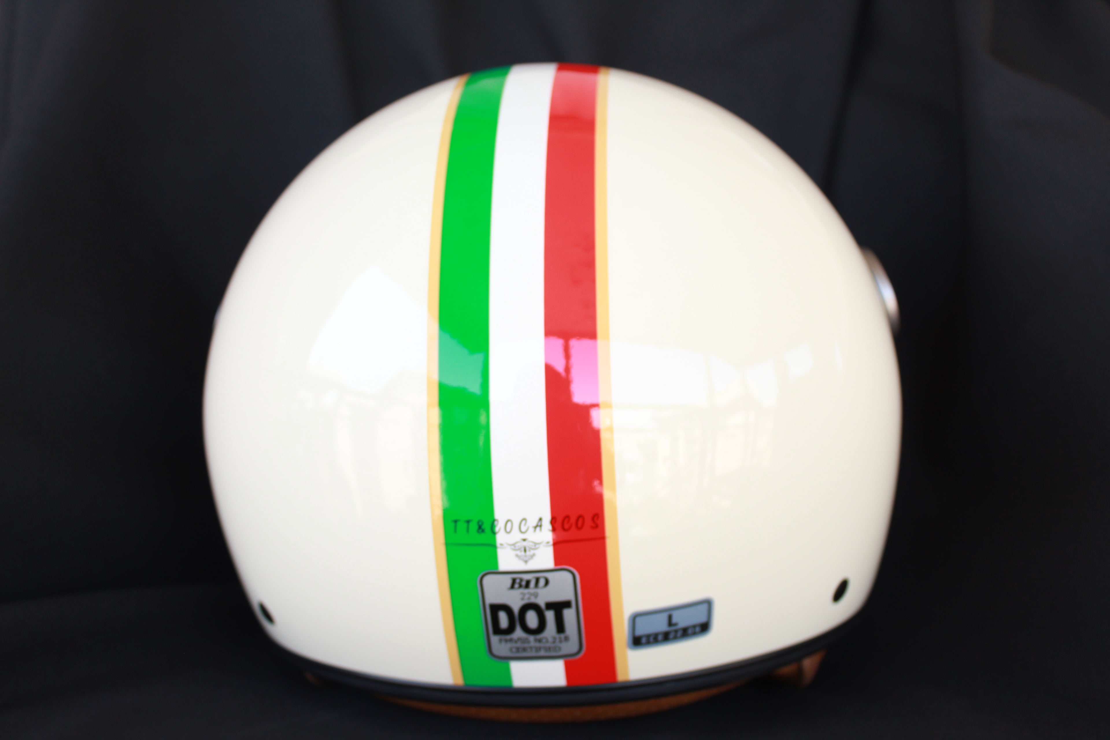 Casco Moto Retro Custom con Visor ABS | Estilo Café Racer Scrambler Chile