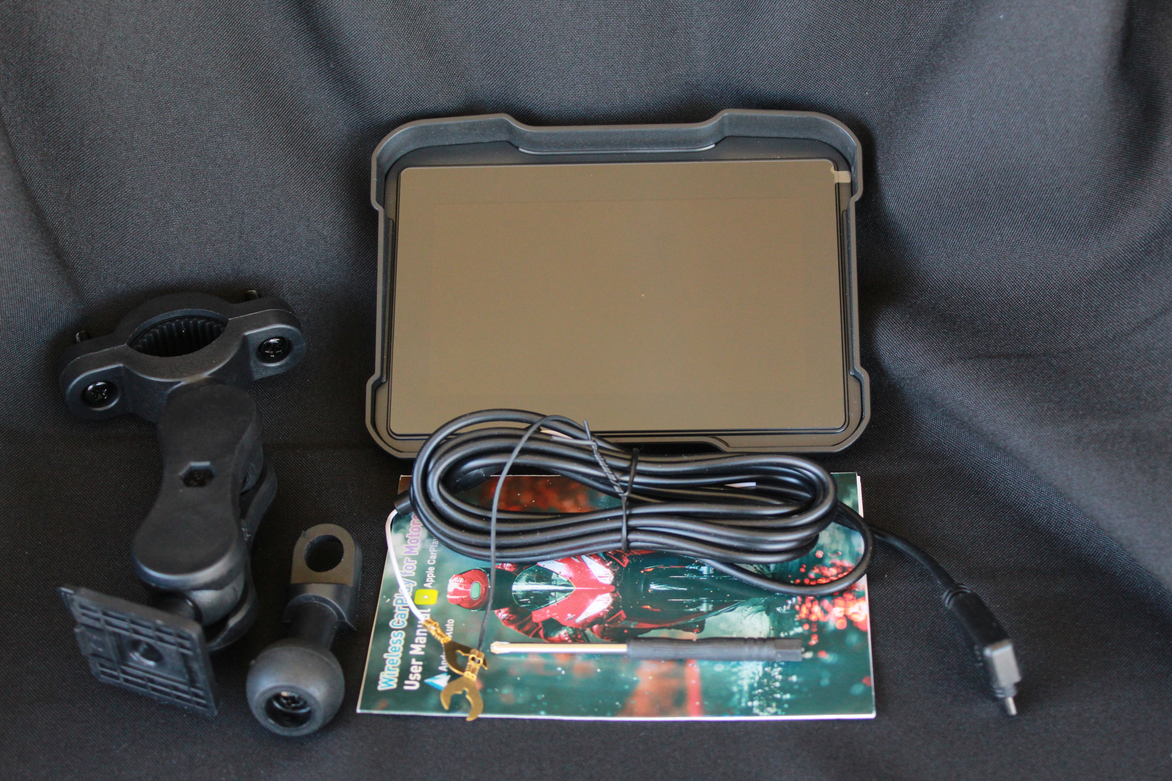 GPS para Moto 5” Android Impermeable – Pantalla Táctil con Bluetooth