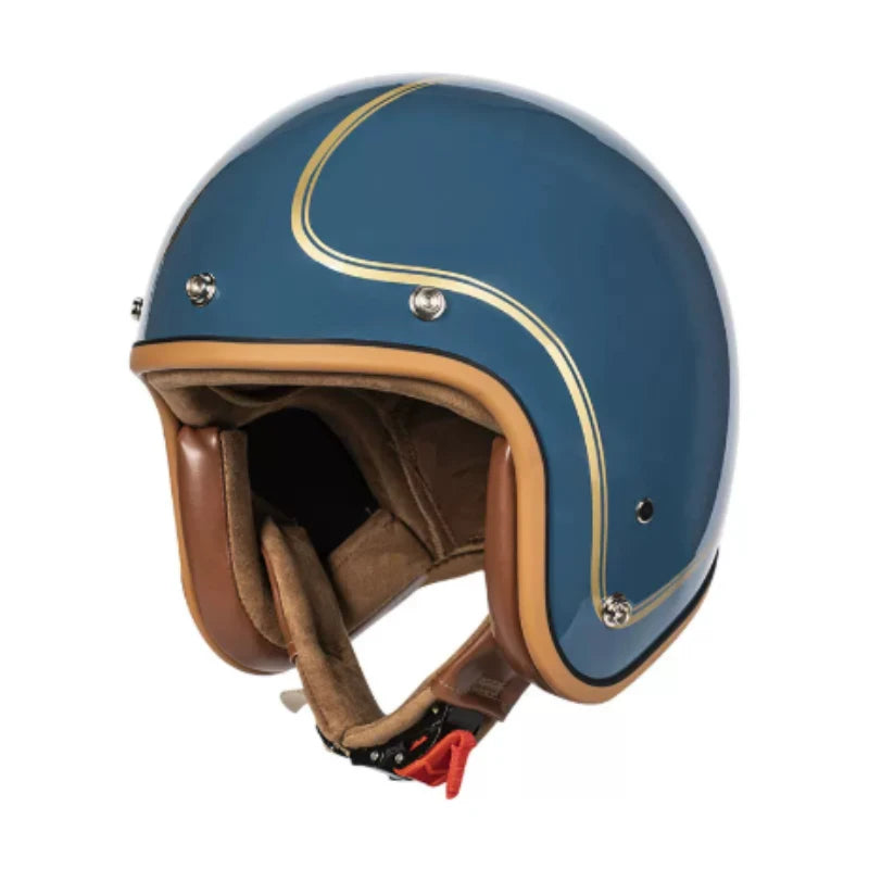Casco Moto Vintage Jet 3/4 | Café Racer Bobber Custom