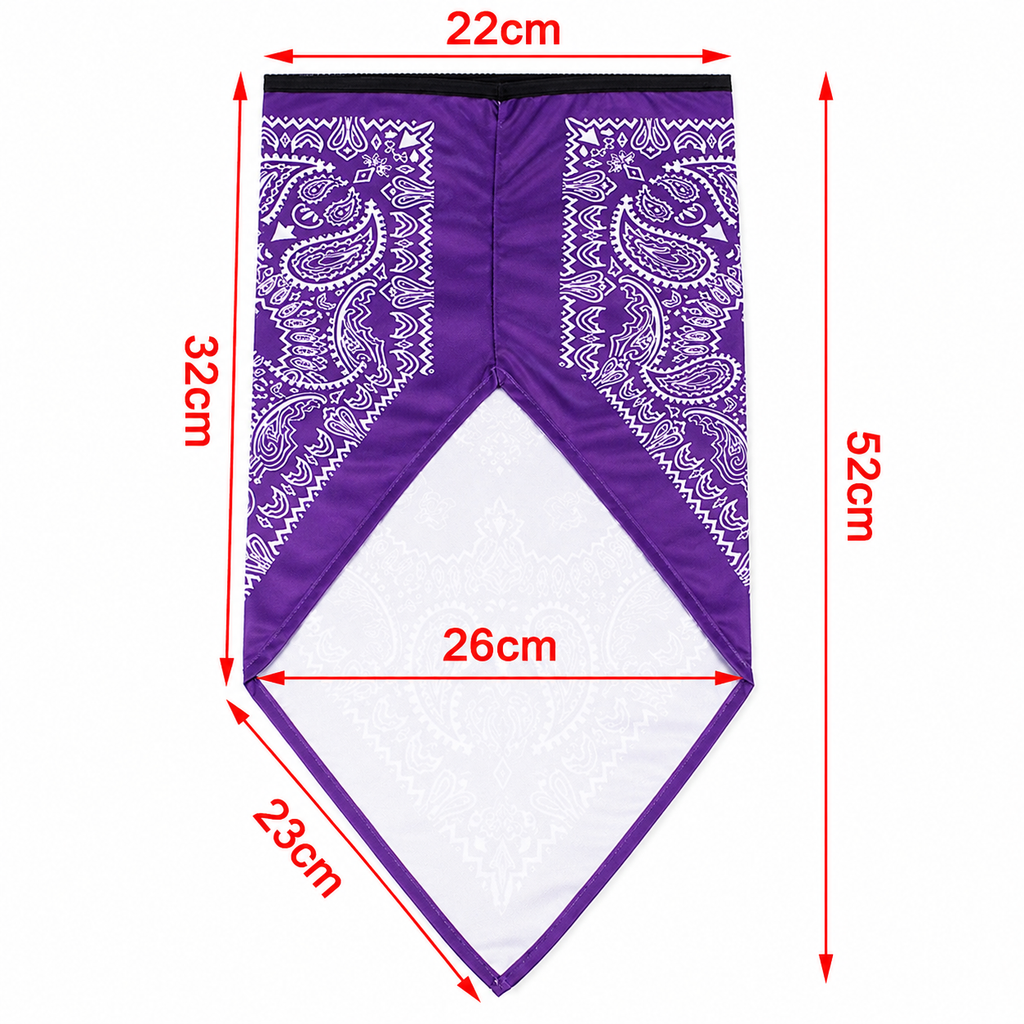 Bandana Tubular para Moto | Pañuelo Cuello Multifuncional Transpirable Cortaviento UV