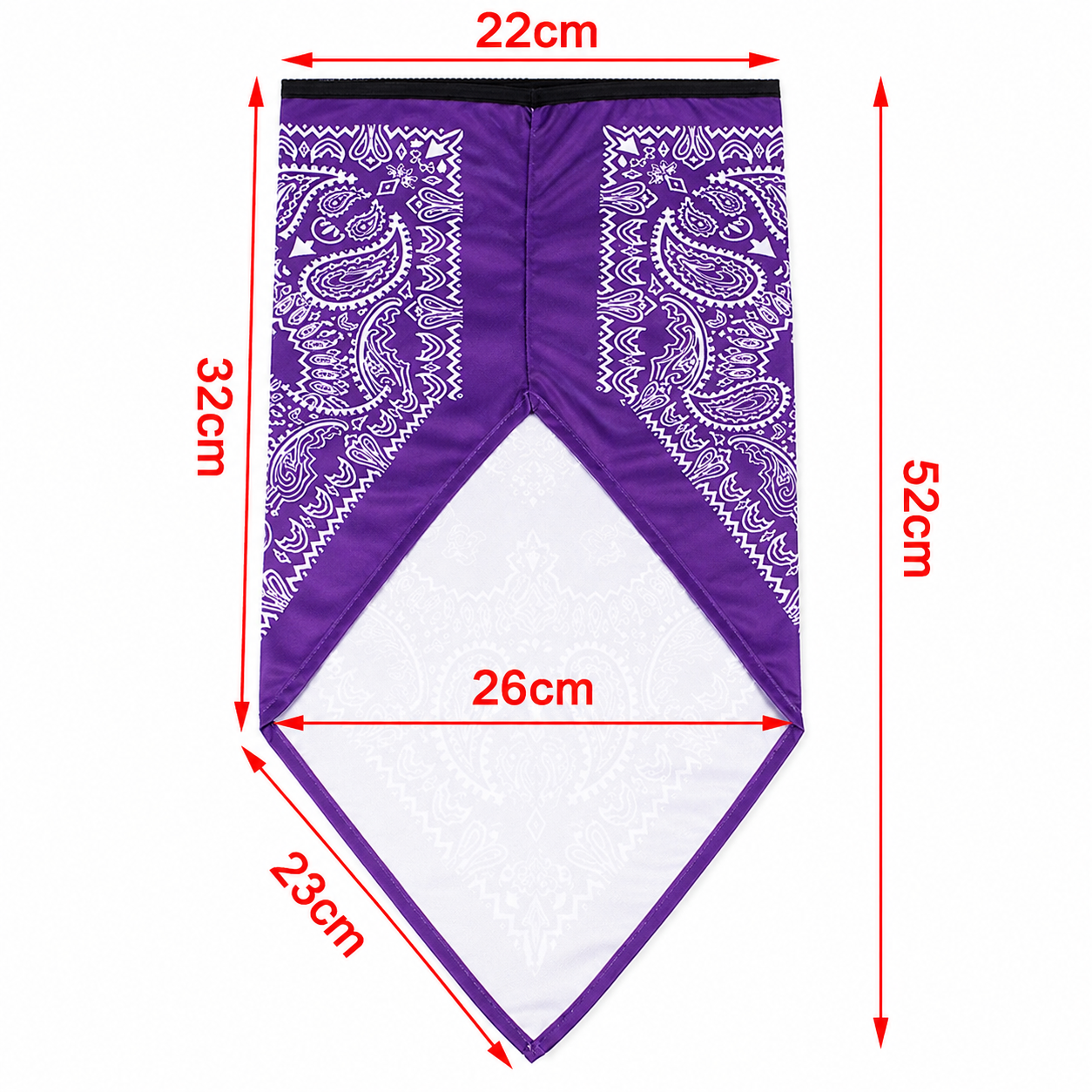 Bandana Tubular para Moto | Pañuelo Cuello Multifuncional Transpirable Cortaviento UV
