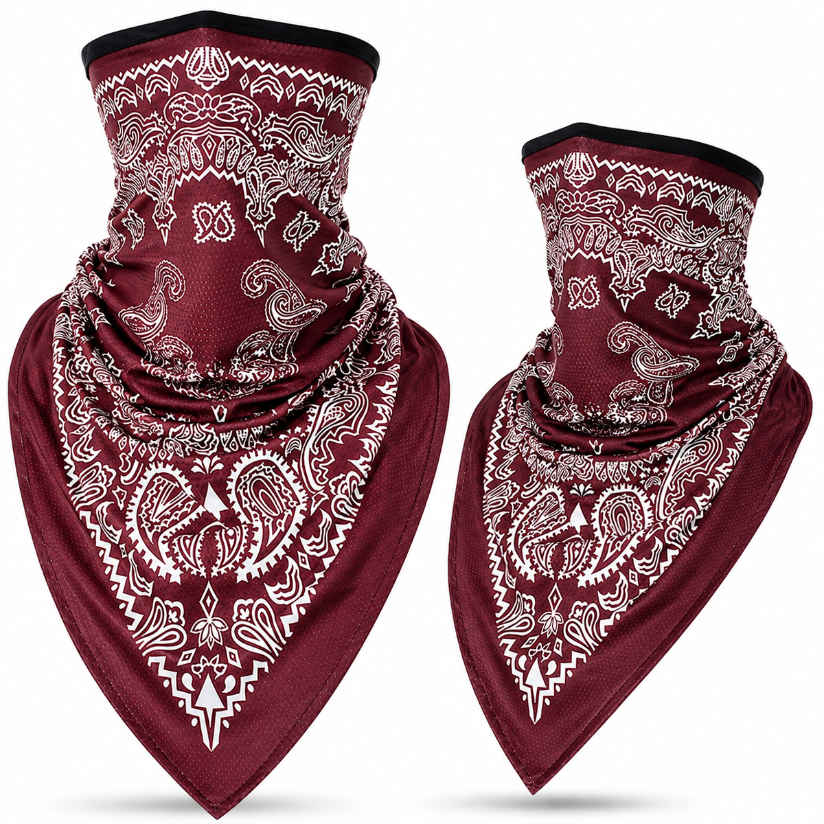 Bandana Tubular para Moto | Pañuelo Cuello Multifuncional Transpirable Cortaviento UV