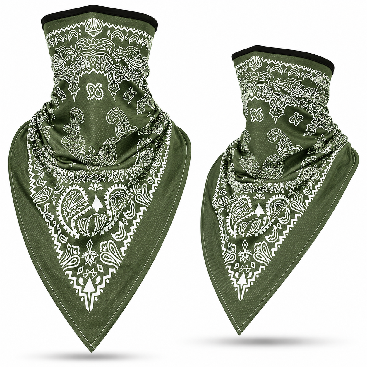 Bandana Tubular para Moto | Pañuelo Cuello Multifuncional Transpirable Cortaviento UV