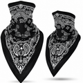 Bandana Tubular para Moto | Pañuelo Cuello Multifuncional Transpirable Cortaviento UV