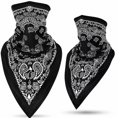 Bandana Tubular para Moto | Pañuelo Cuello Multifuncional Transpirable Cortaviento UV