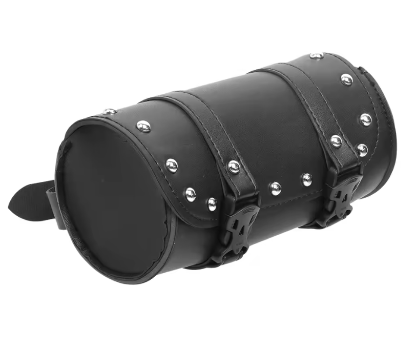 Bolso Portaherramientas para Moto de Cuero PU Custom Café Racer