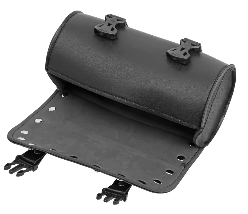 Bolso Portaherramientas para Moto de Cuero PU Custom Café Racer