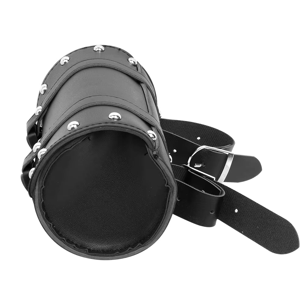 Bolso Portaherramientas para Moto de Cuero PU Custom Café Racer