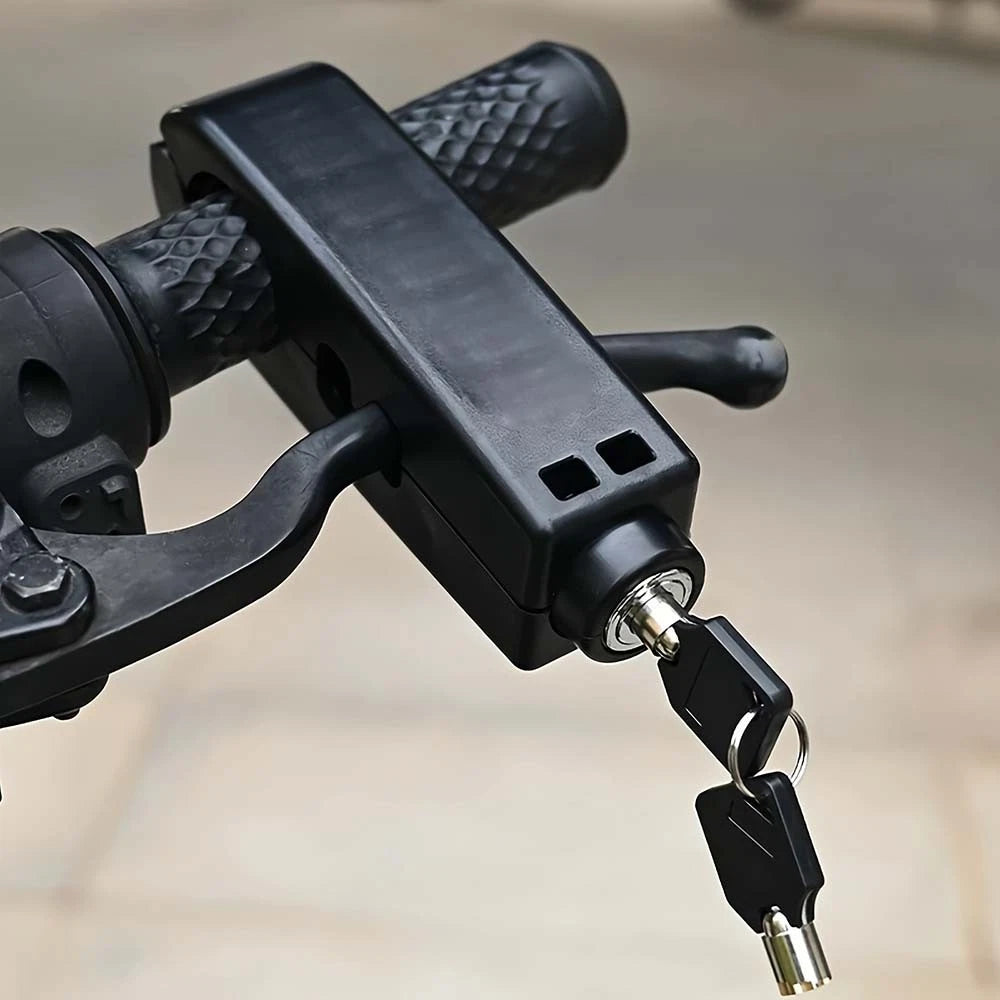 Candado Antirrobo para Manillar y Freno de Moto | Grip Lock Universal